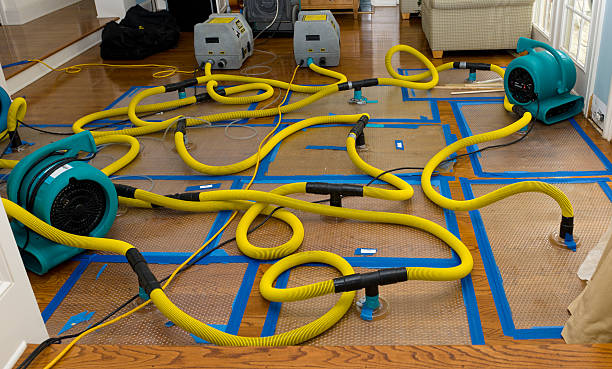 Water damage restoration process in Steiner Ranch, TX